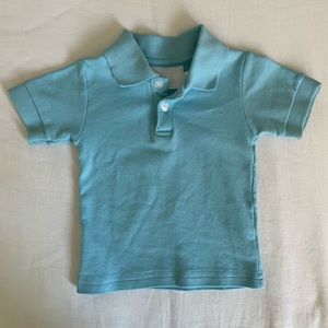 NEVER WORN Little English turquoise polo